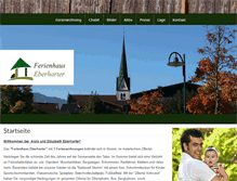 Tablet Screenshot of ferienhaus-eberharter.at
